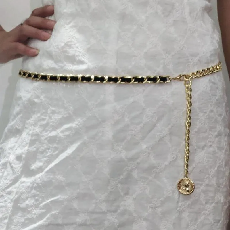 Цепочка на талию женская украшение одинаковая юбка модная многослойная цепочка