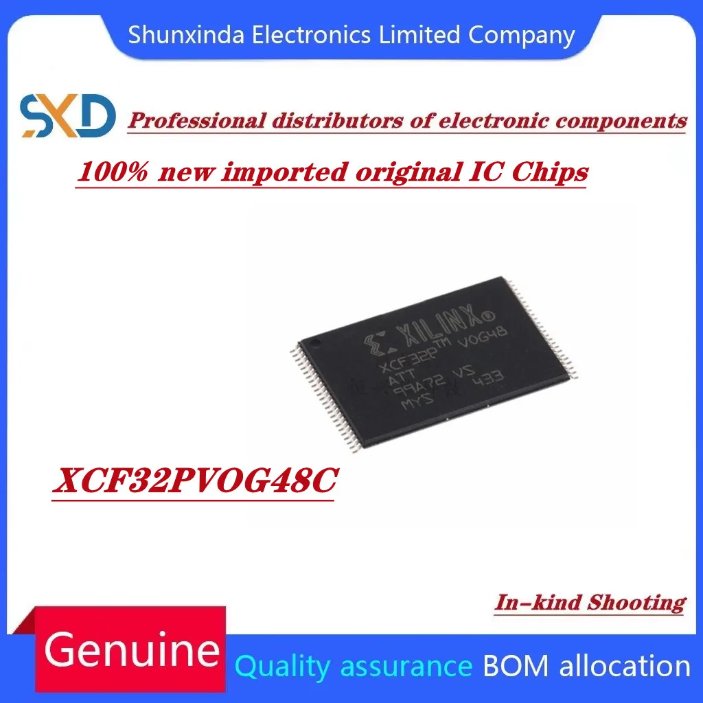 

1PCS/LOT XCF32PVOG48C TSOP48 Memory Configuration Proms for FPGAs 100% new imported original IC Chips