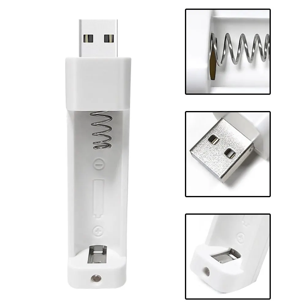 

1pc Single-slot Battery Charger DC 5V DC 1.2 V-150 MA Adapter USB Plug Charging For AA/AAA Rechargeable Batteries Power Tools