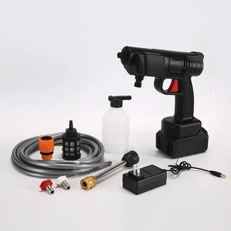 Домашний перезаряжаемый водяной насос высокого давления для чистки сада