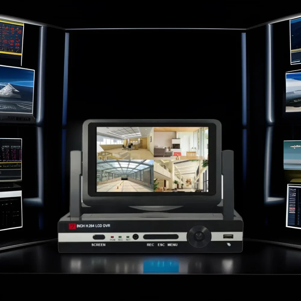 Система видеонаблюдения JinD XMEYE DVR 4-канальный блок записи h.264 цифровой рекордер со