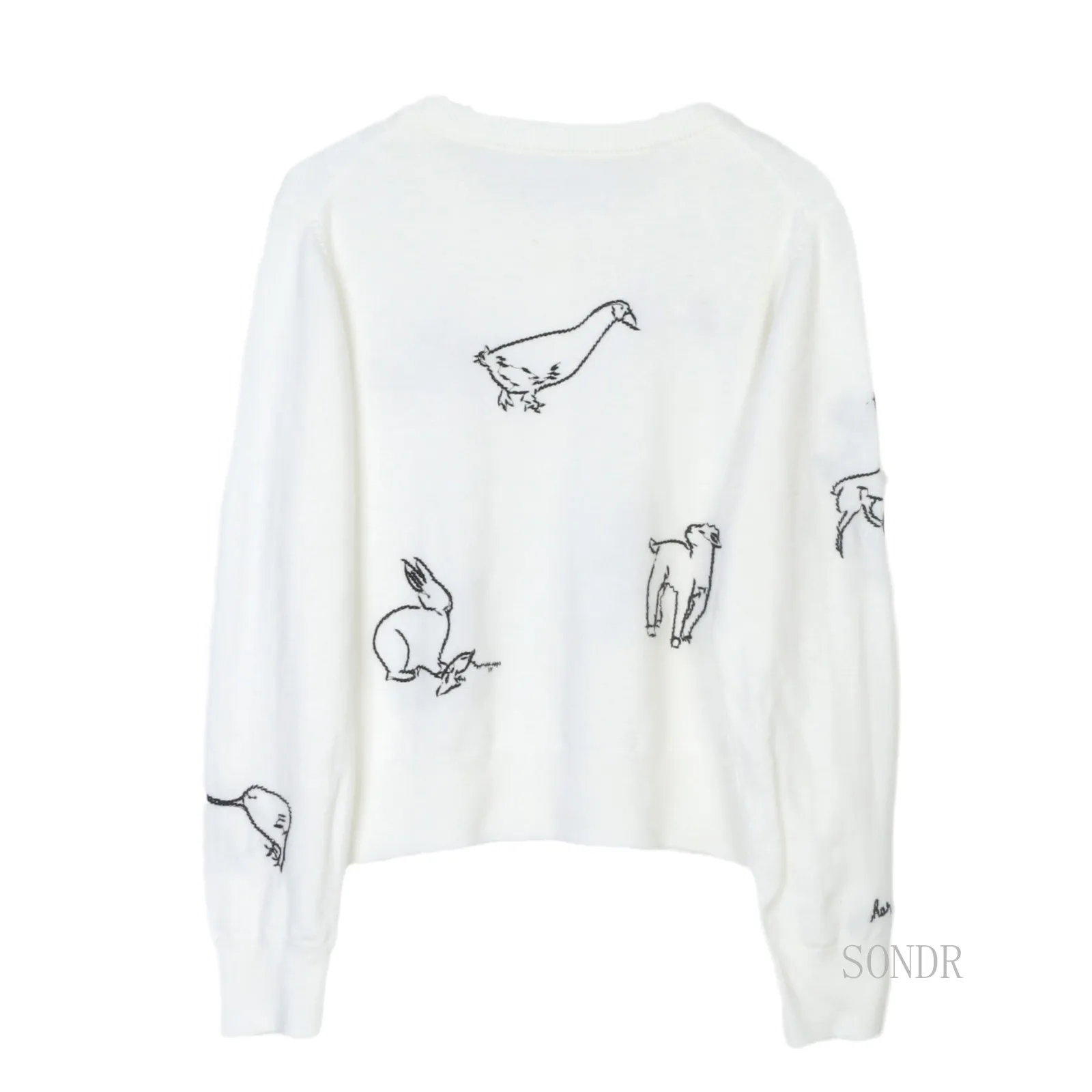 Высокомодный вязаный кардиган в сказочном стиле женский на осень-зиму детский