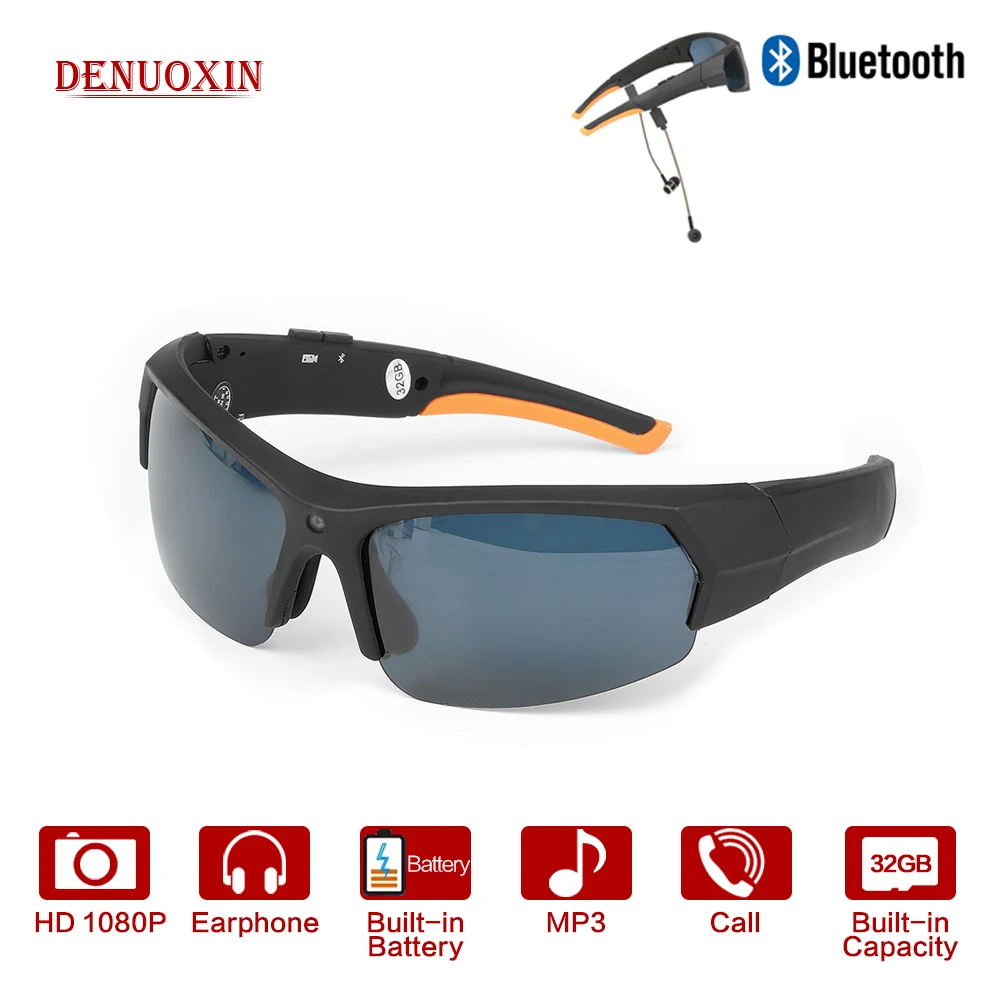 Bluetooth Sports Dvr Cycling Mini Smart Glasses For Cycling 