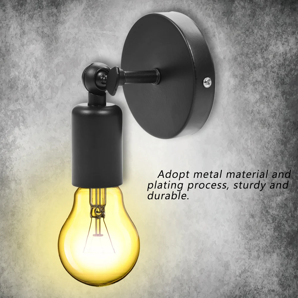 

Ретро настенное бра из железа E27