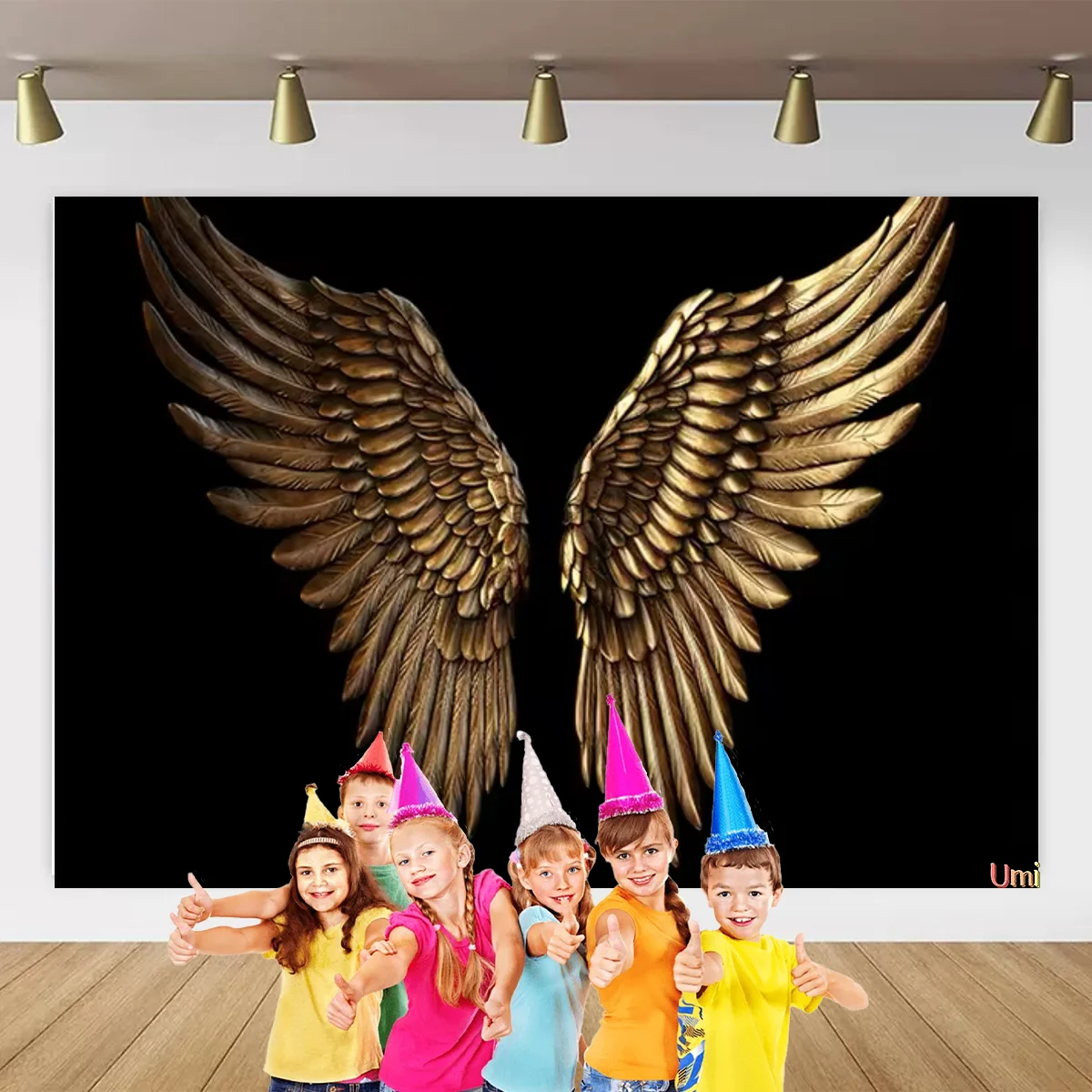 Umi Крылья Ангела тематический фон радужные крылья Новорожденные Беременные