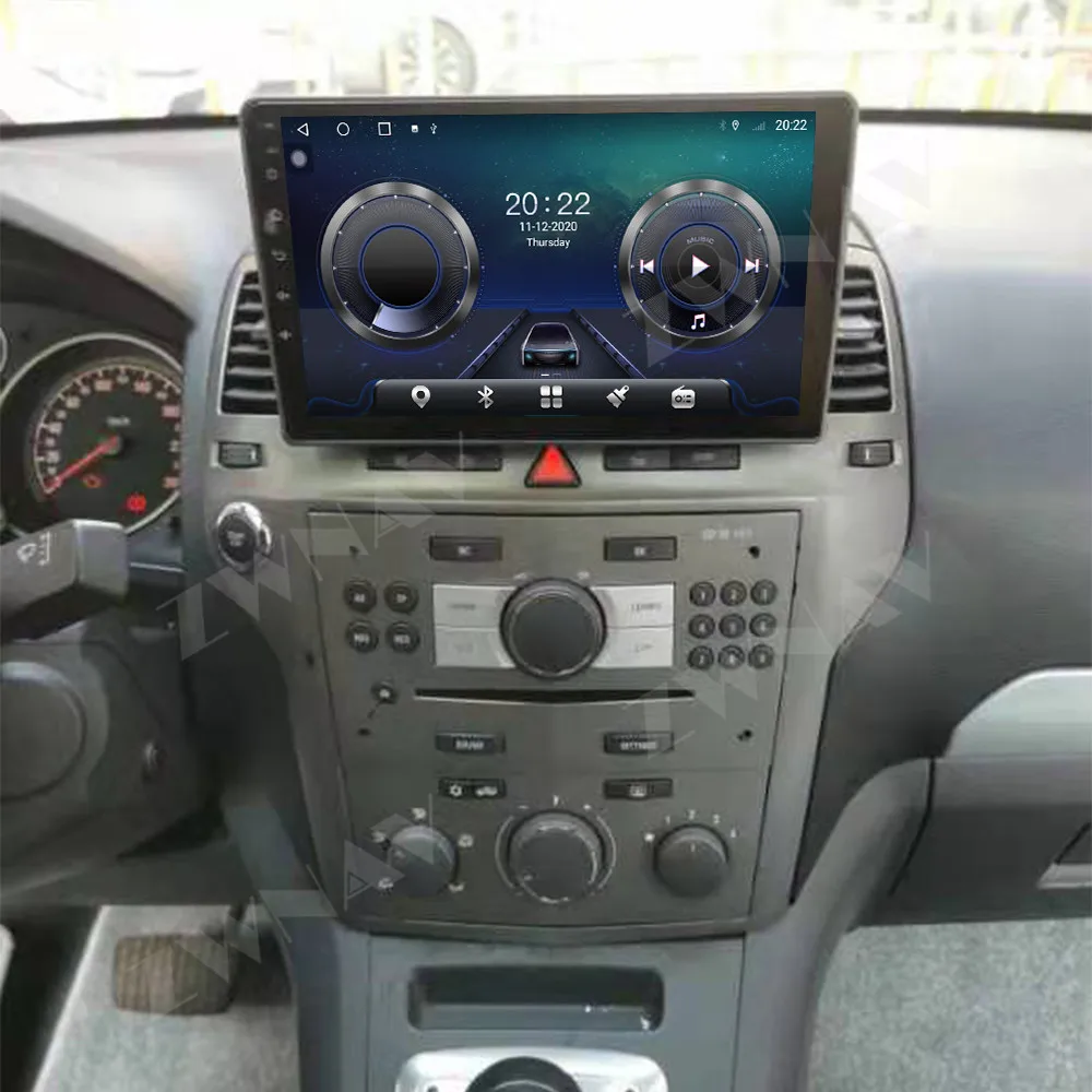 Android 11 8 + 256 ГБ для Opel Zafira 2005 - 2014 IPS HD экран радио Автомобильный мультимедийный