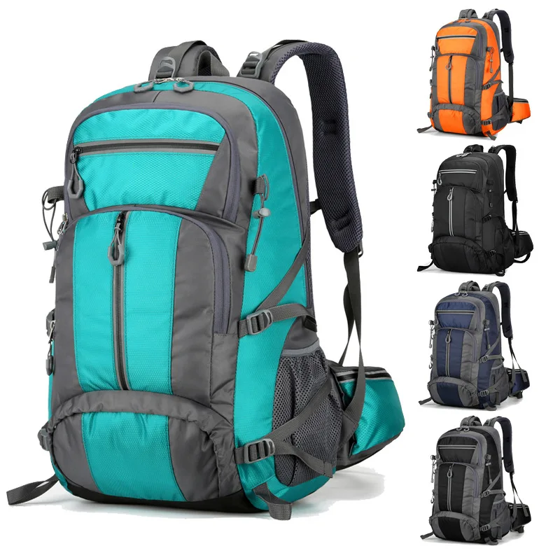 

HDIRXG Mountaineering Backpack Camping Men Outdoor 35L Large Capacity Travel Bag Tourism Rucksack Waterproof Hiking Backpack