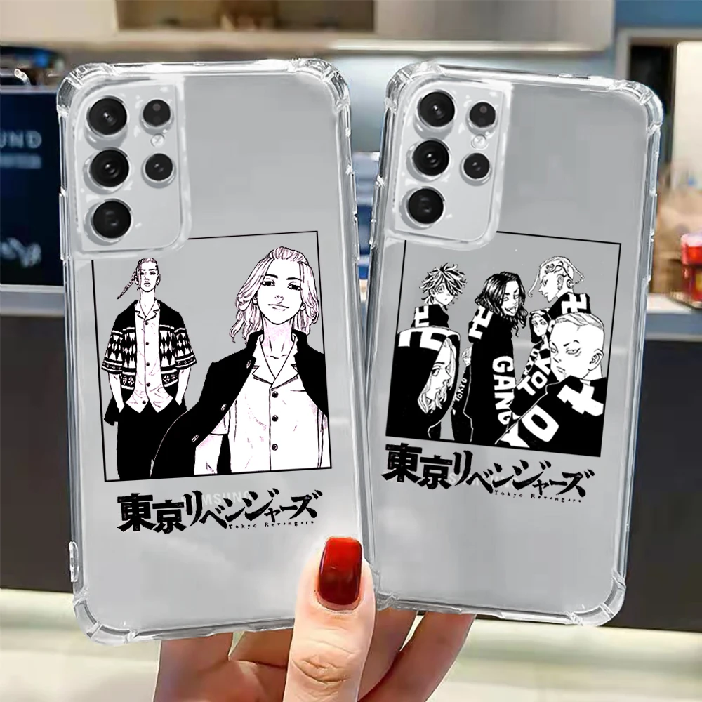 

Anime Tokyo Avengers phone case for Samsung Galaxy note S21 S20 S9 S30 A71 A51 S10 A50 10 fe ultra 4g 5g plus