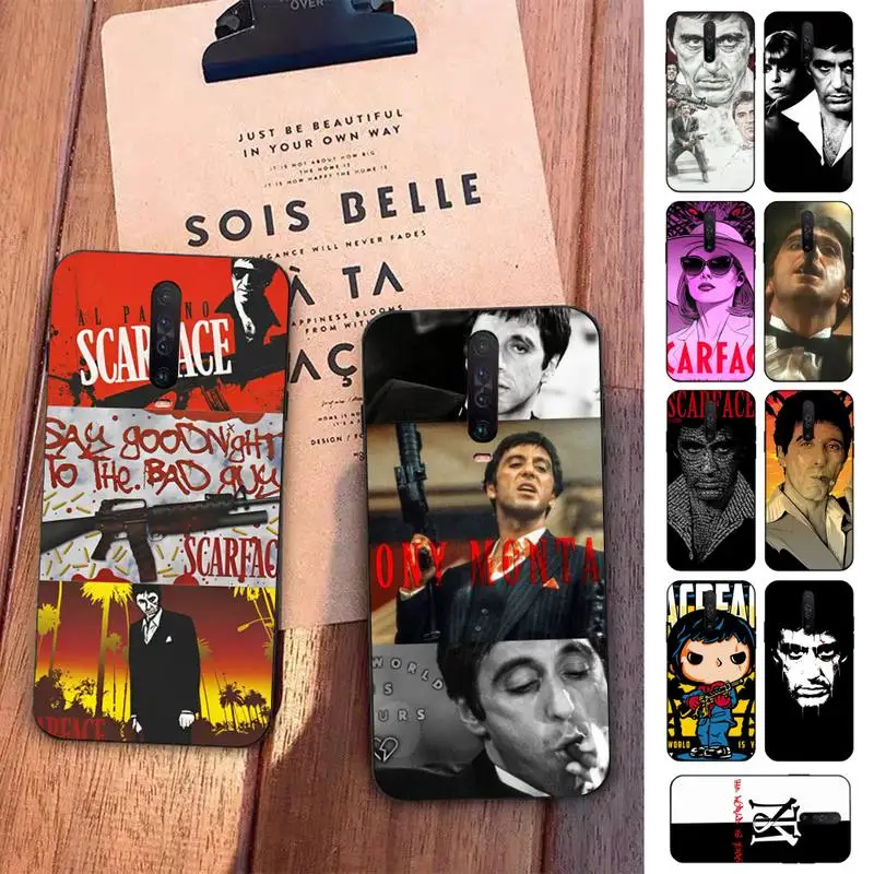 

Scarface 1983 Film Phone Case for Redmi 5 6 7 8 9 A 5plus K20 4X S2 GO 6 K30 pro