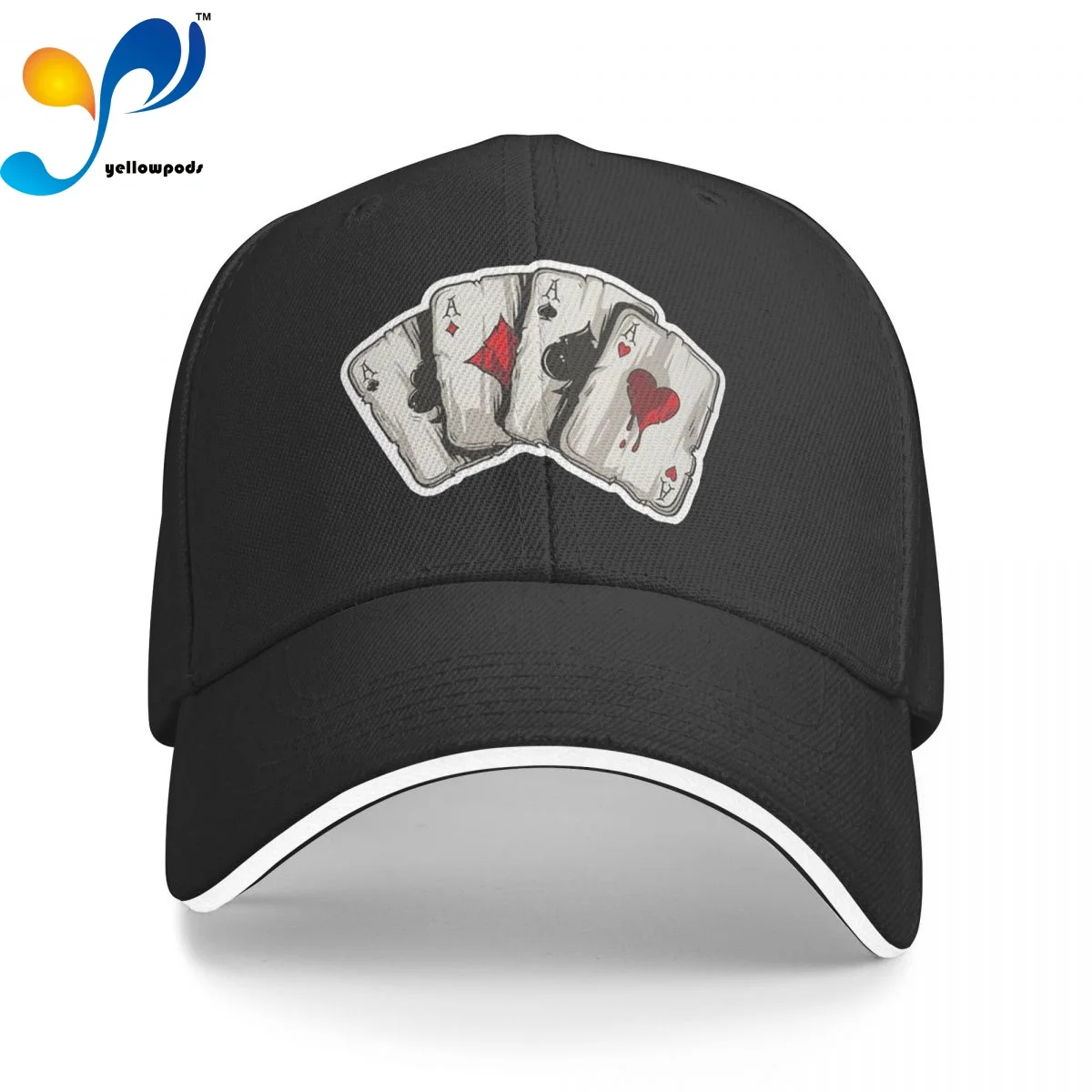 

Unisex Cotton Cap For Women Men Playing Cards Fashion Baseball Cap Adjustable Outdoor Streetwear Hat
