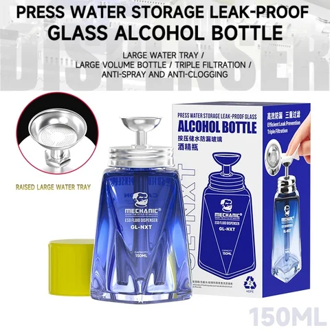 MECHANIC Пресс для жидкости из стекла 150 мл