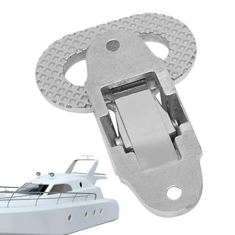 

316 Stainless Steel Boat Transom Steps Safe Foot Pedal Portable Marine Hardware Marine Foot Rest Mast Step Safe Foot Pedal