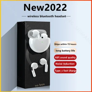 Original Pro 6 Wireless Headphone TWS Bluetooth Earphone Sport Headset Stereo Earbuds For Android iP in Pakistan