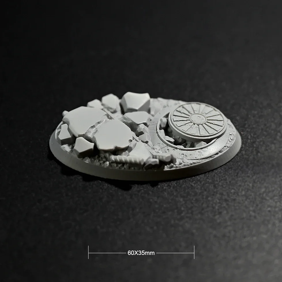 Калибр 60x35 мм Смола Модели наборы фигурок бесцветная и самособранная 3D печать