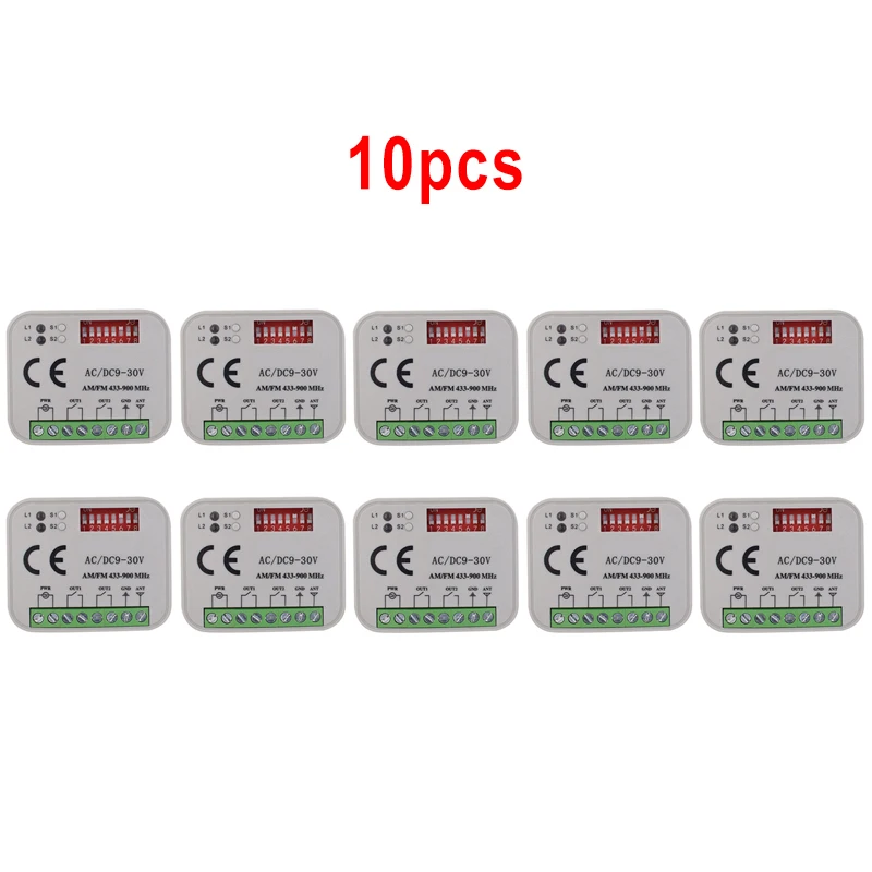 Scimagic-RC Универсальный приемник для гаражных ворот 300-900 МГц