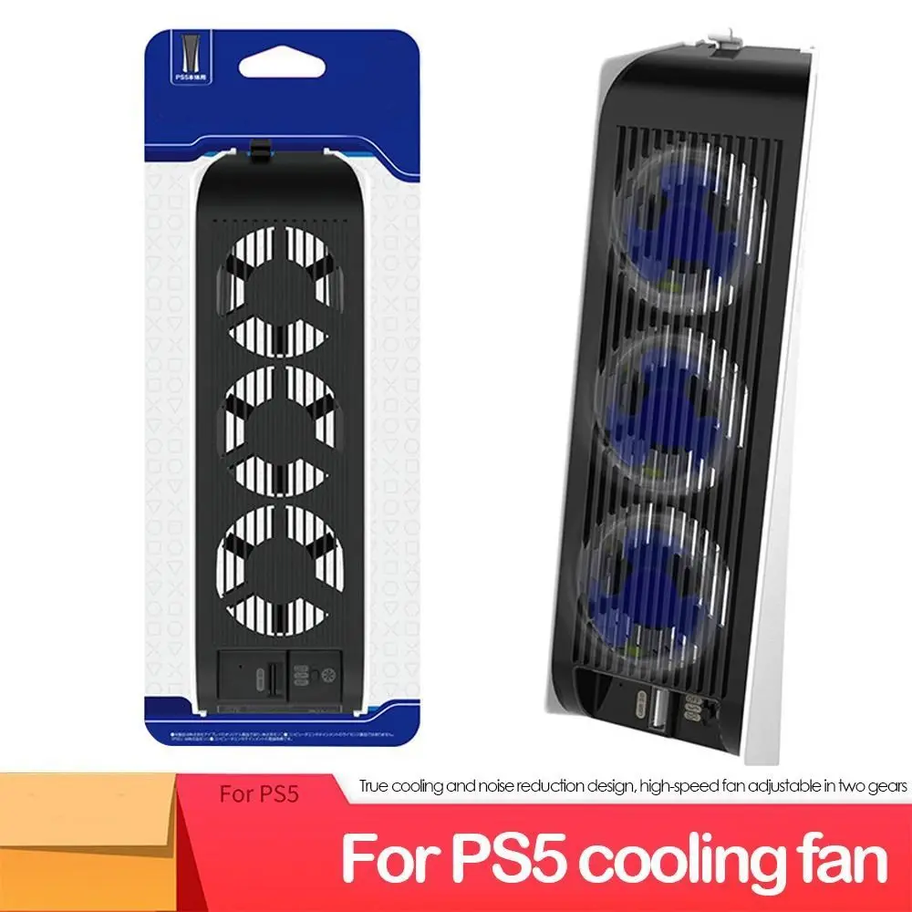 

with LED Indicator Temperature Control Accessories Cooler Centrifugal Fan Cooling Fan Heat Dissipation For PS5