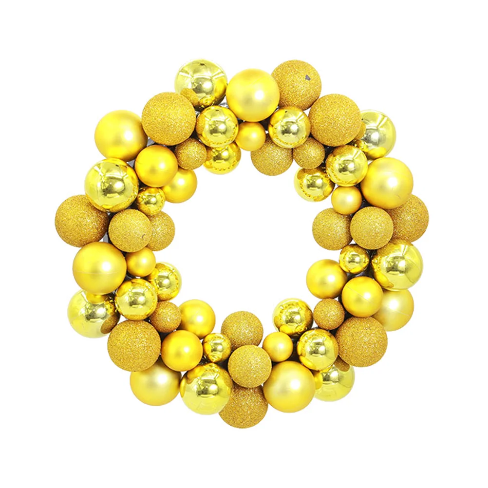 

Wreath Christmas Ballhanging Ornament Door Decoration Front Garland Artificial Tree Wreathsshatterproof Decor Partyornaments