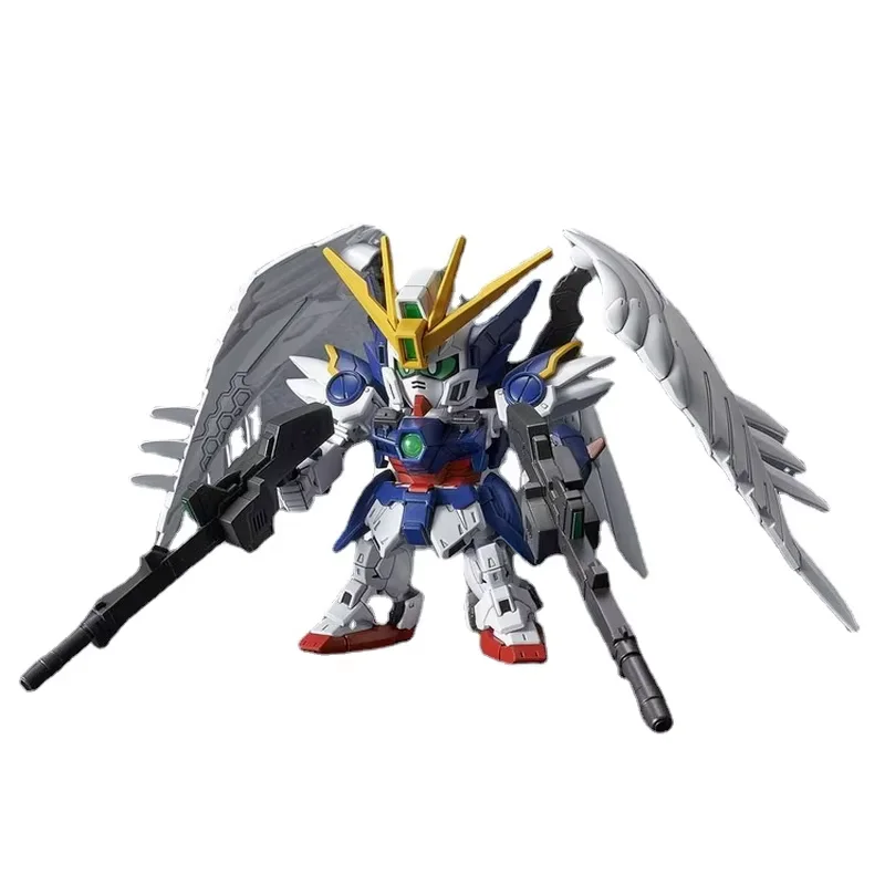 Фигурки героев аниме BANDAI GUNDAM SDCS WING Gundam ZERO EW ПВХ фигурки роботов для сборки