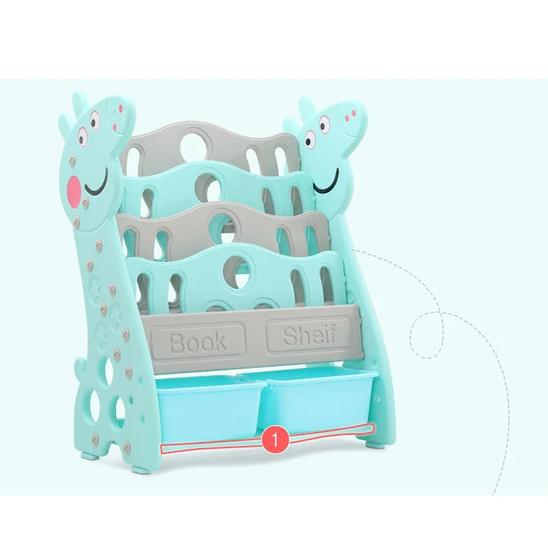 

Children's Bookshelf Simple Bookshelf Floor Shelves Baby Bookcase Children's Bookcase Cartoon Children's Bookshelf