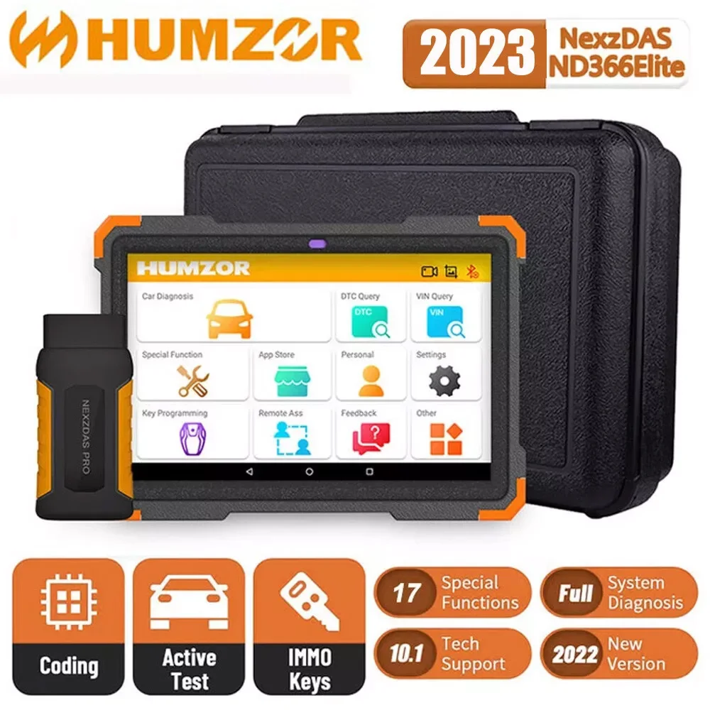 Диагностический сканер ND366 OBD2 прибор для диагностики автомобиля с Bluetooth планшета