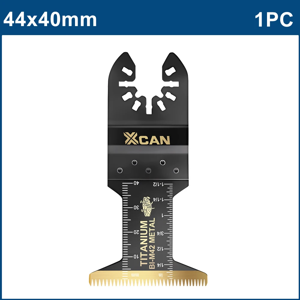 

Лезвия для осциллирующей пилы XCAN 44 мм биметаллические титановые