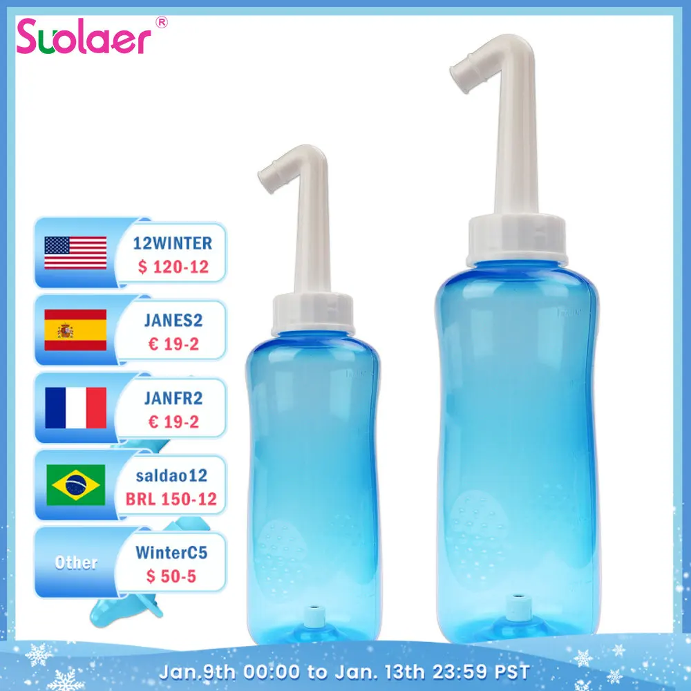 

Дропшиппинг 20 шт. очиститель носа носовая мойка аллергический ринит Sinusitis Neti горшок для взрослых детей нос ирригатор назальная мойка