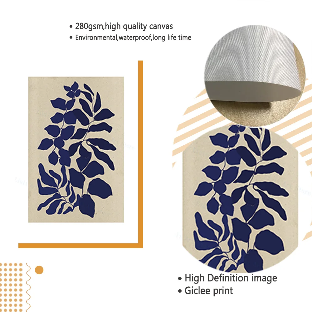 Abylon букет плакат Геометрические линии галерея настенная выставка