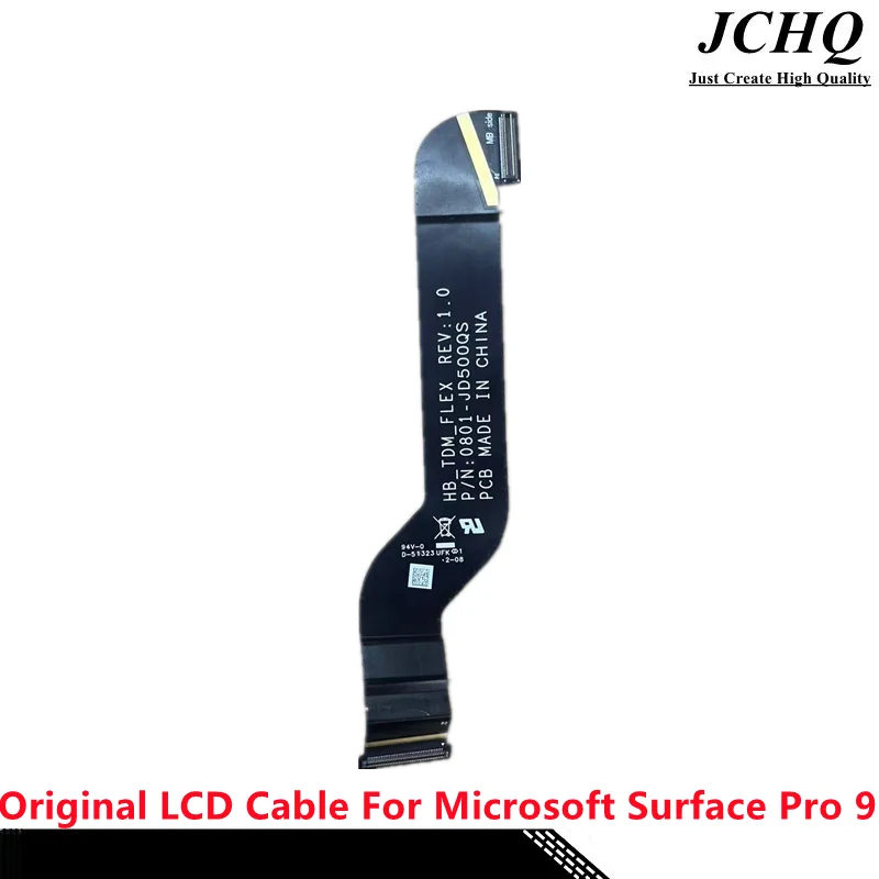 

JCHQ Original LCD Screen Cable For Microsoft Surface Pro 9 2038 LCD Display Screen Flex Cable 0801-JD500QS Tested Well