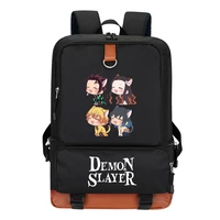 demon slayer backpack cute tanjiro school bag for boys girls cosplay bookbag unisex rucksack