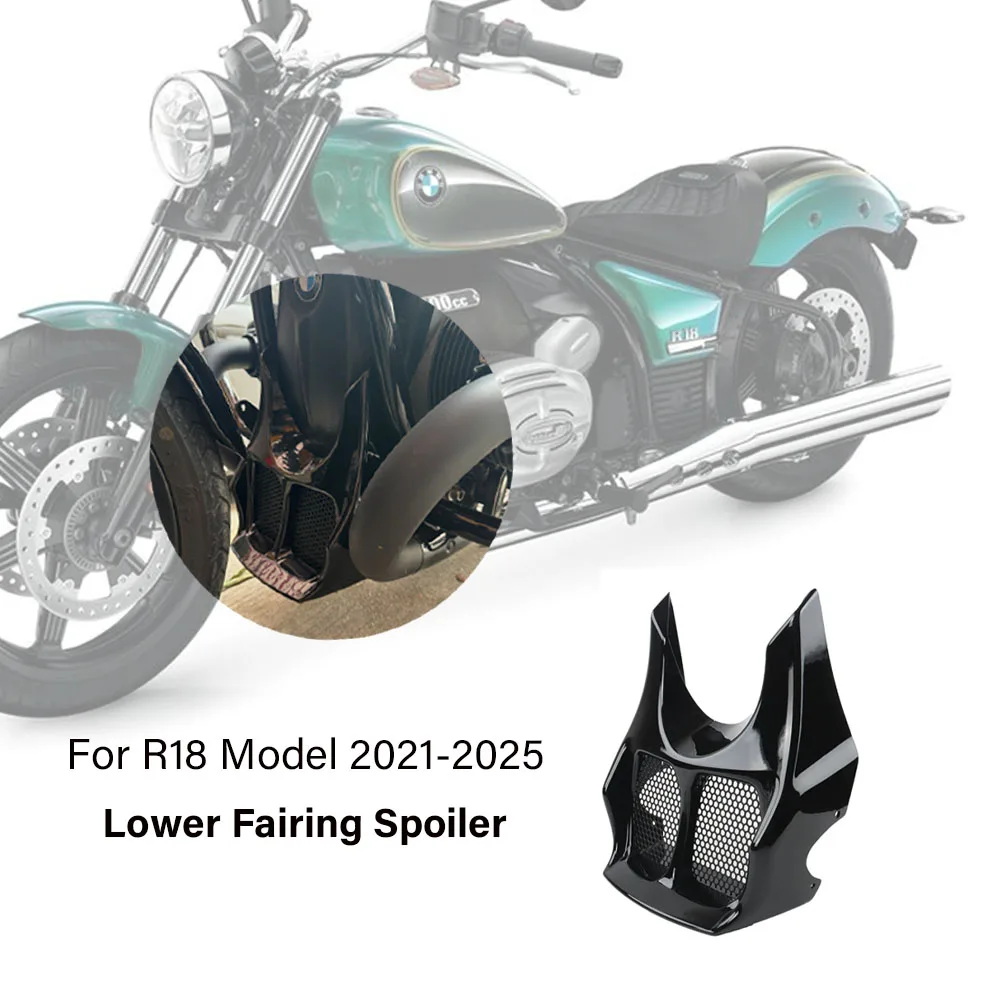 Фото Защита радиатора и нижнего воздухозаборника (спойлер) для мотоциклов BMW R18 Transcontinental Classic 100 Year R18 B, 2020-2025 гг. №1