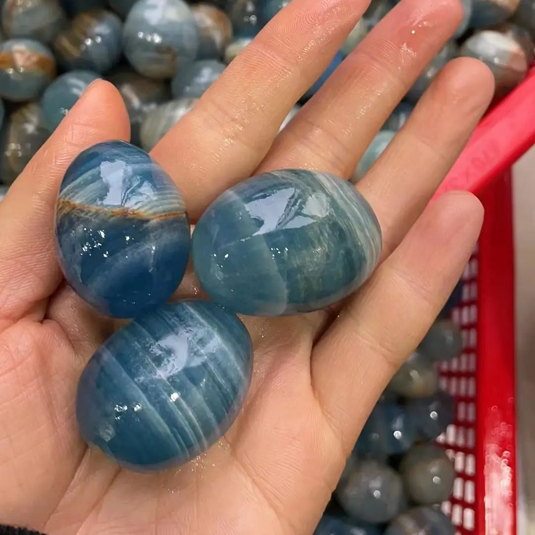 

500g Natural Stone LanLiShi Crystal Stone Polished Tumbled Stones Crystal Meditation Healing Energy Mineral