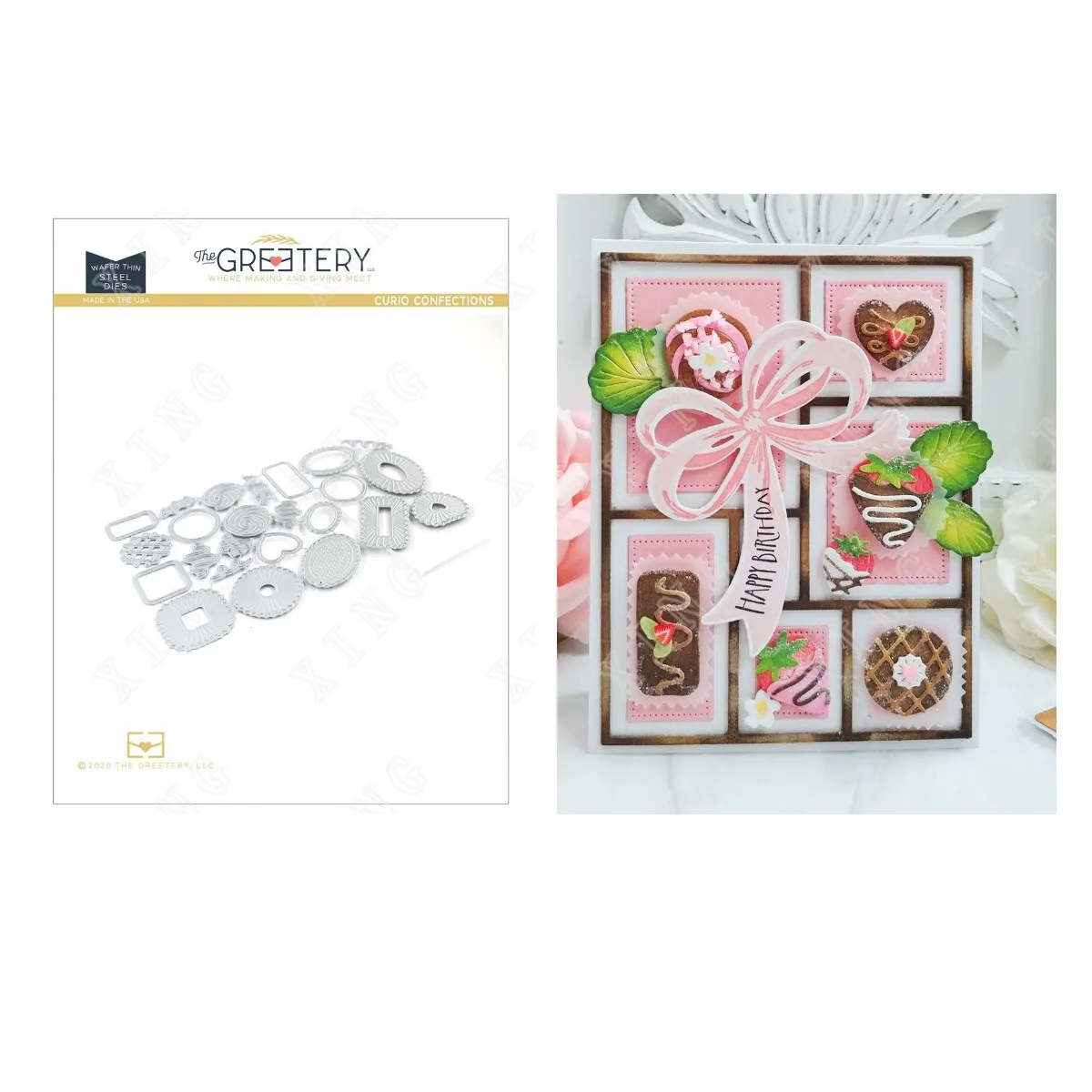

Hot Sale New Confections Metal Cutting Dies for Diy Scrapbooking Crafts Stencils Maker Photo Album Template Handmade Decoration