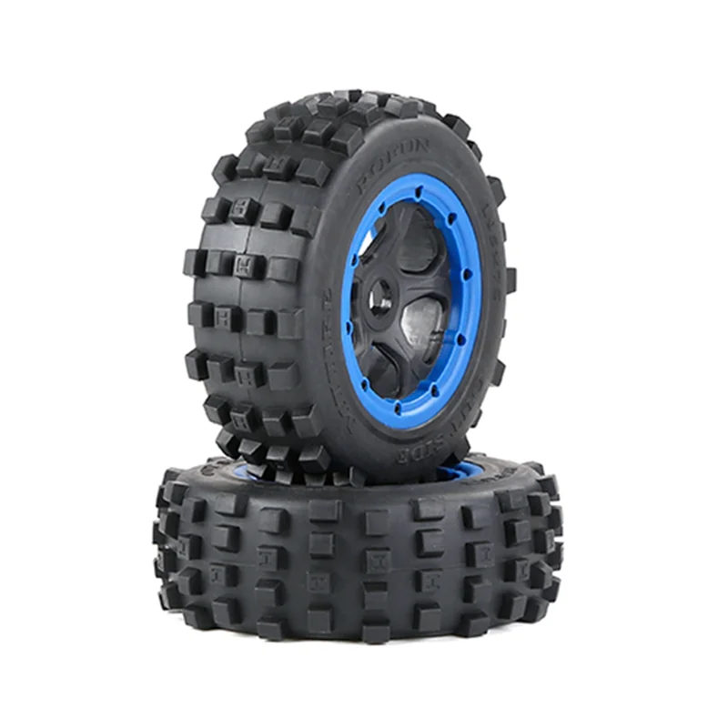 

Передние шины для внедорожника 1/5 BAHA ROVAN KM BAJA 5T/5SC/5FT, детали для радиоуправляемых игрушек, X 75 мм, синий