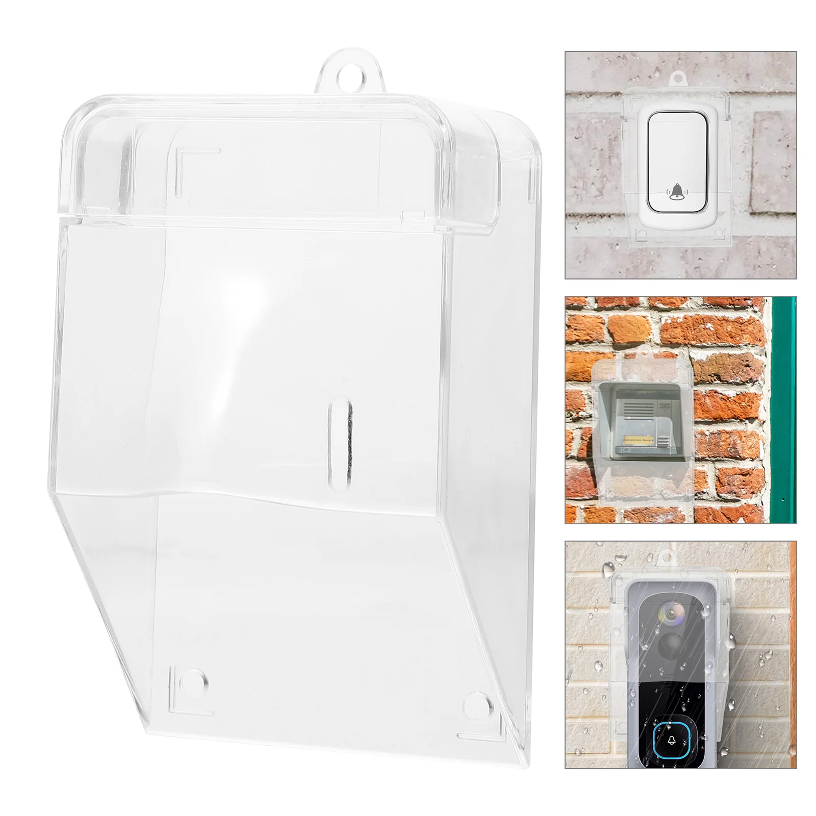 

Cover Doorbell Waterproof Transparent Outdoorproof Rainproofdoor Chime