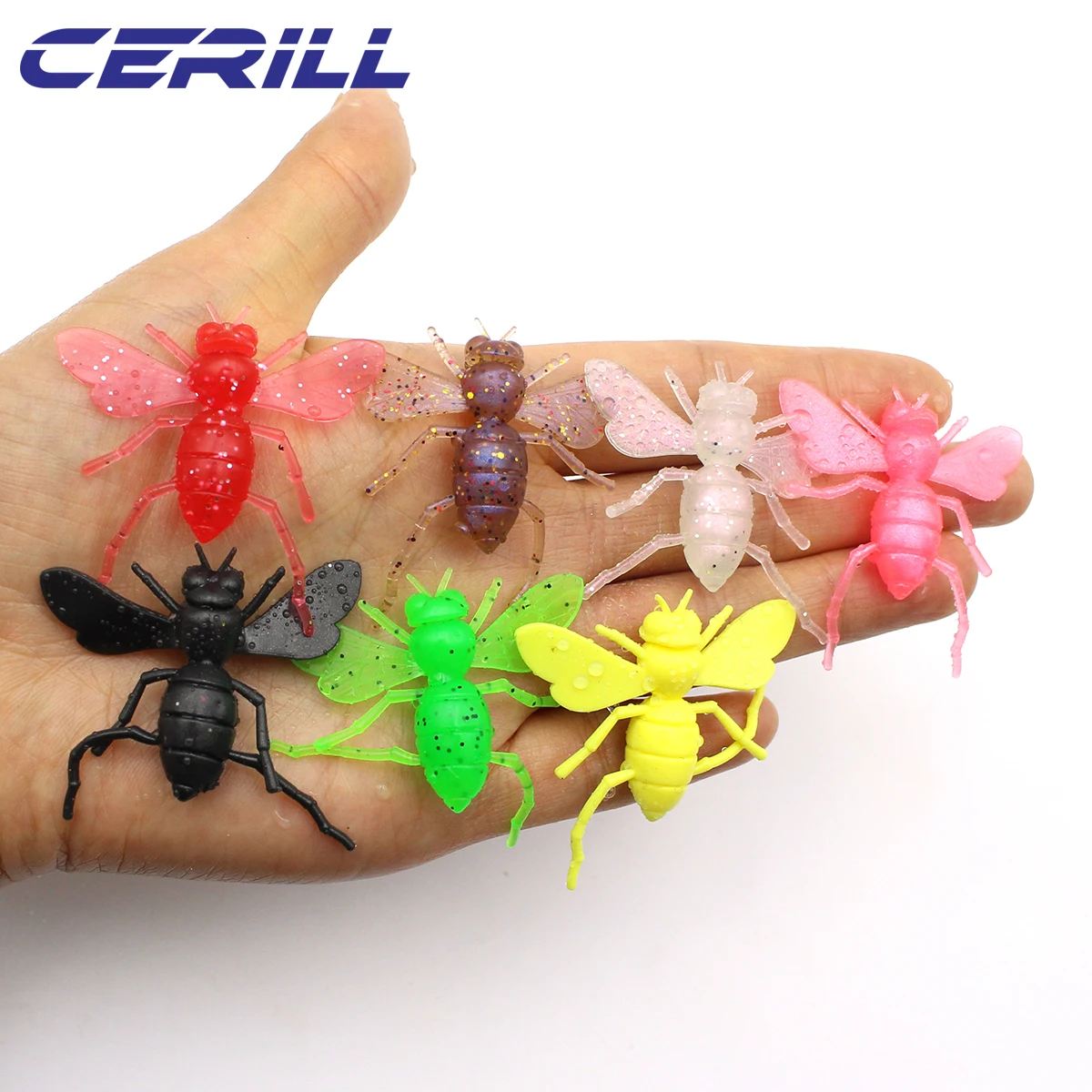 10 шт. мягкая рыболовная приманка 1 5 г