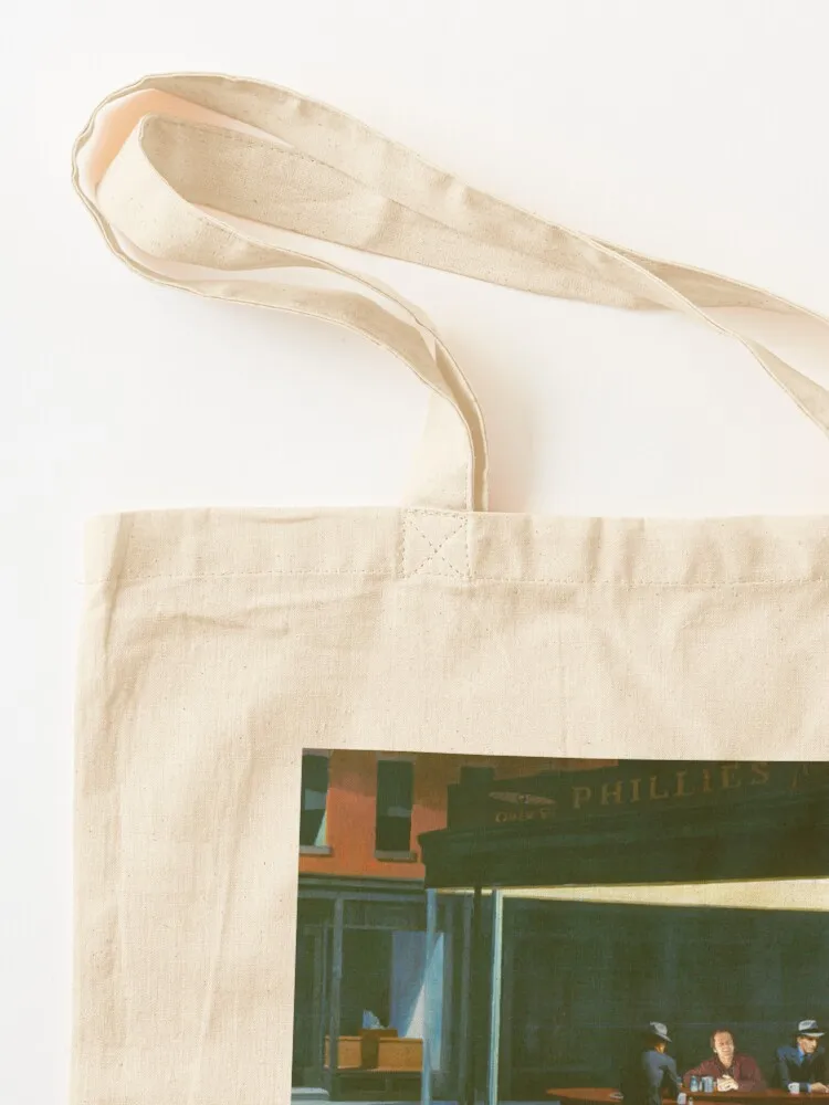 NIghthawks от Edwarda Хоппера и Джека Torrance Tote Bag складная сумка для супермаркета холщовая