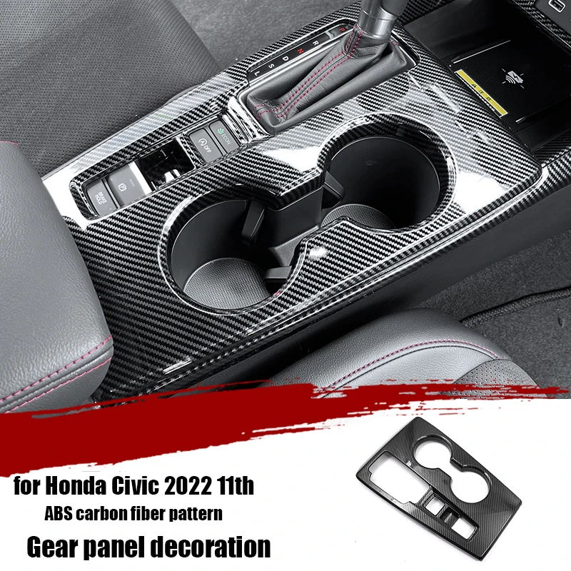 

for Honda Civic 2022 11th generation car interior gear panel covering ABS decorative panel protection modification upgrade