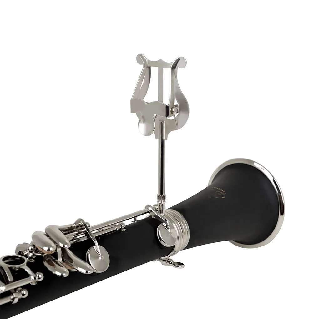 

Clarinet Music Stand Clip Sheet Clamp Portable Holder