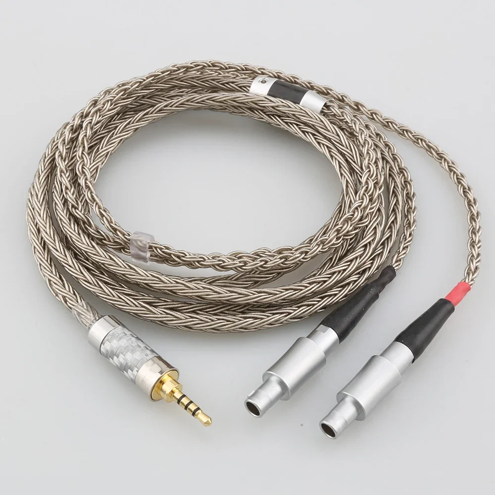 HiFi Audiocrast 1625Gy 2 5 мм 16 ядер для наушников кабель Sennheiser hd 800 s hd800 hd800s