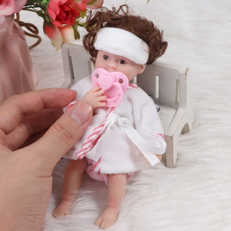 6-дюймовая игрушка-обнимашка для малышей силиконовая кукла девочек подарок детей
