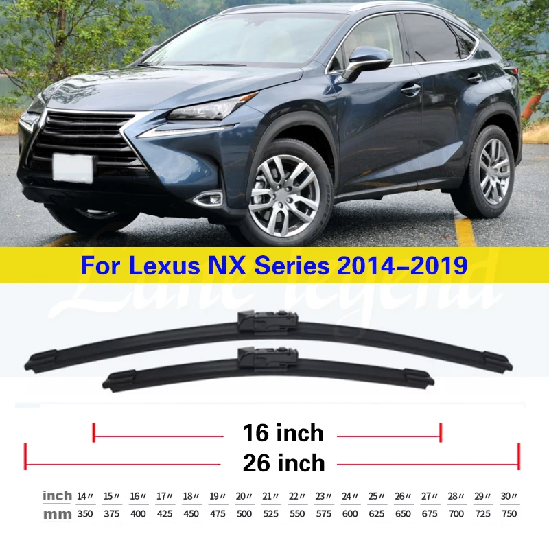

Щетки стеклоочистителя для Lexus NX 200 NX200 NX200t NX300h 2014 2015 2016 2017 2018 2019