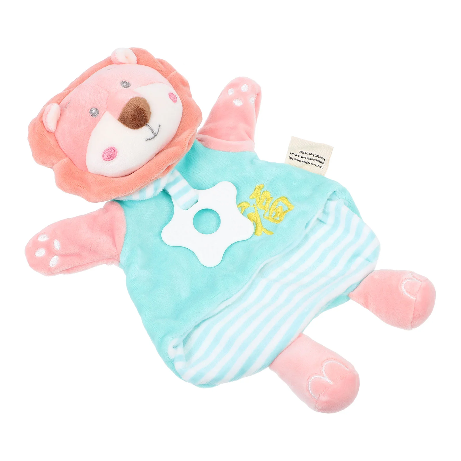 

Cartoon Lion Doll Hand Puppet Baby Newborn Soothing Appease Towel Plaything