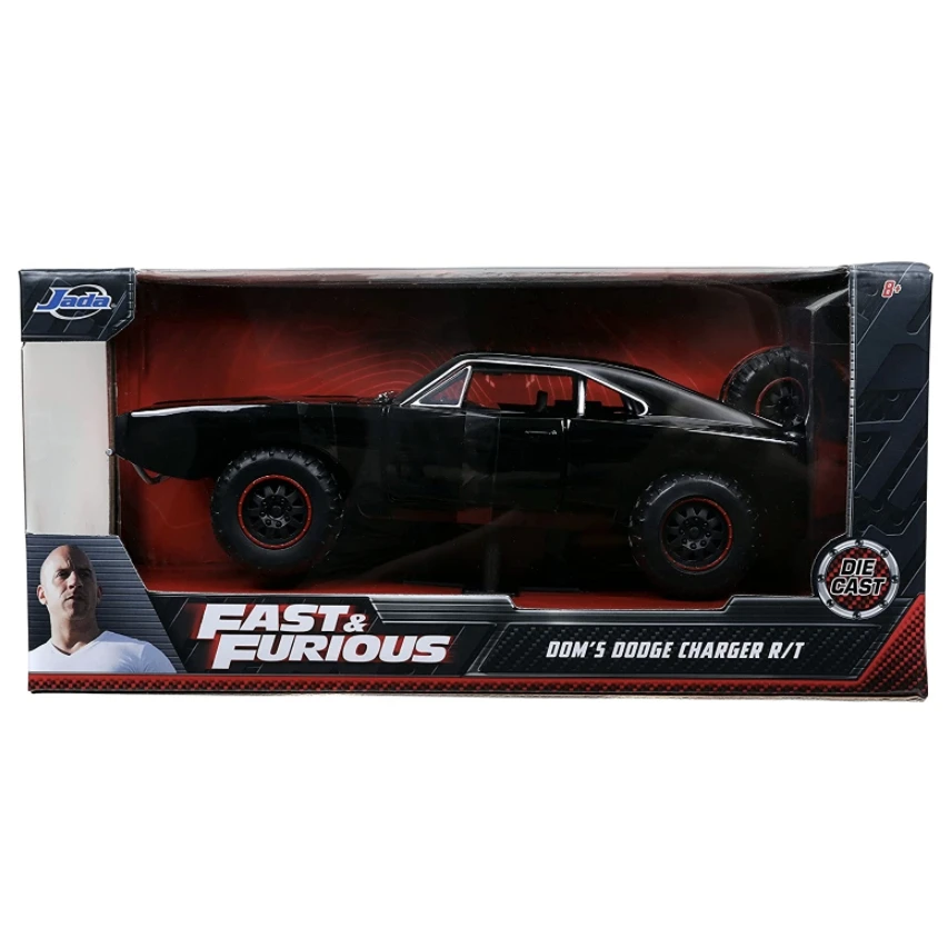 Игрушки Jada Форсаж масштаб 1:24 литая модель 1970 Dodge Charger R/T внедорожник игрушки для детей и взрослых Черный