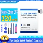 Аккумулятор GUKEEDIANZI Series 3 38 мм 42 мм GPS LTE для Apple Watch Series 3 S3 38 мм 42 мм GPS LTE аккумулятор + трек 