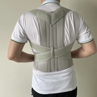 new summer men posture corrector spine back shoulder support corrector band adjustable brace correction humpback pain relief