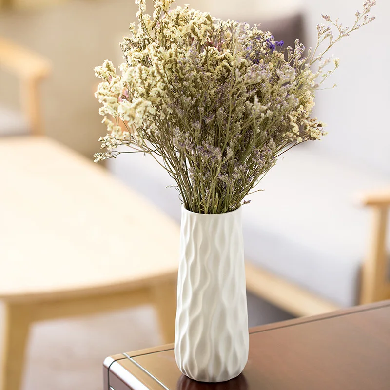 

Null BBA Home Decor Dry Flower Vase Ceramic Hydroponic Small Fresh Star Simple Artistic Flower Arrangement Transparent Living