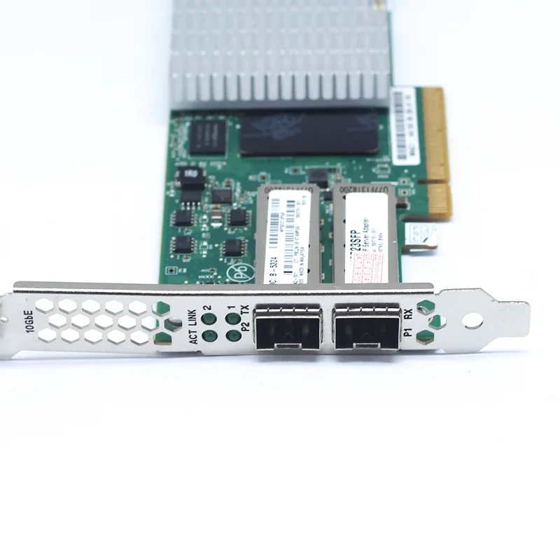 NC523SFP Двухпортовый сетевой адаптер SFP 10 Гбит/с Ethernet PCI-E 593742 -001 593715 Оптоволоконная