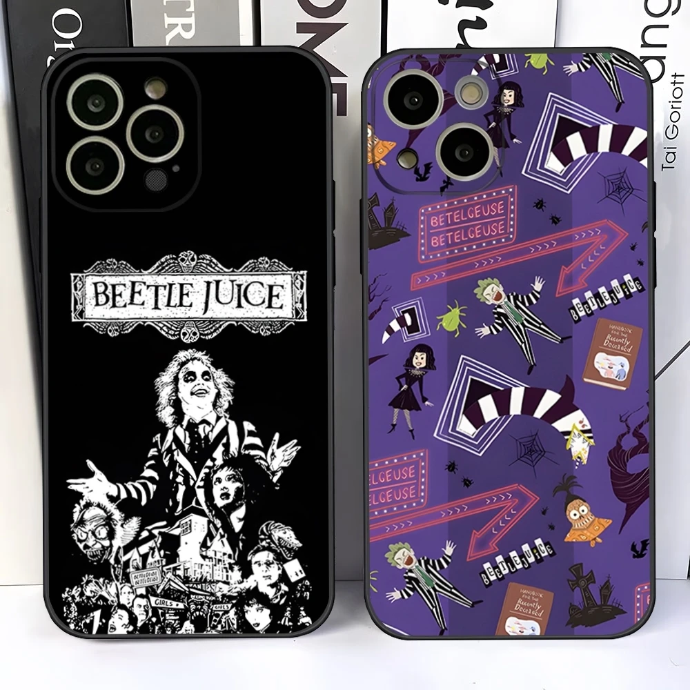 Чехол для телефона B-Beetlejuices 2 14 Pro Max Iphone 16 15 13 12 Mini 11 Xr X Xs 8 7 Plus задняя крышка