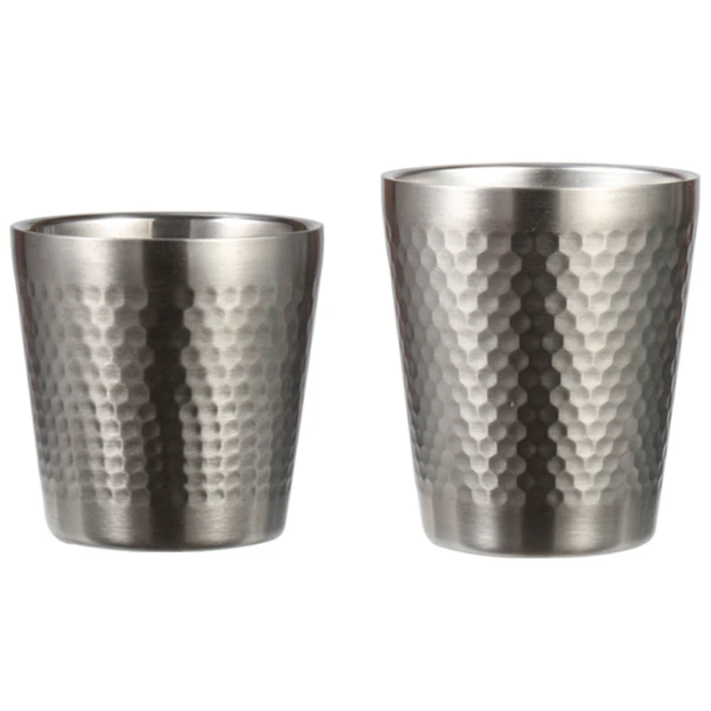 Бокал для коктейля в горошек из нержавеющей стали двухслойный бокал вина