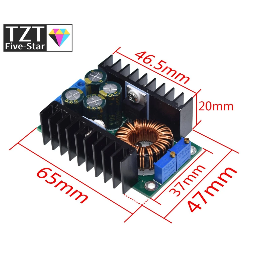 TZT DIY электрический блок высокого качества C-D C CC CV понижающий преобразователь